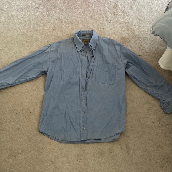 Men’s L Arrow Denim Shirt - Picture 1 of 3